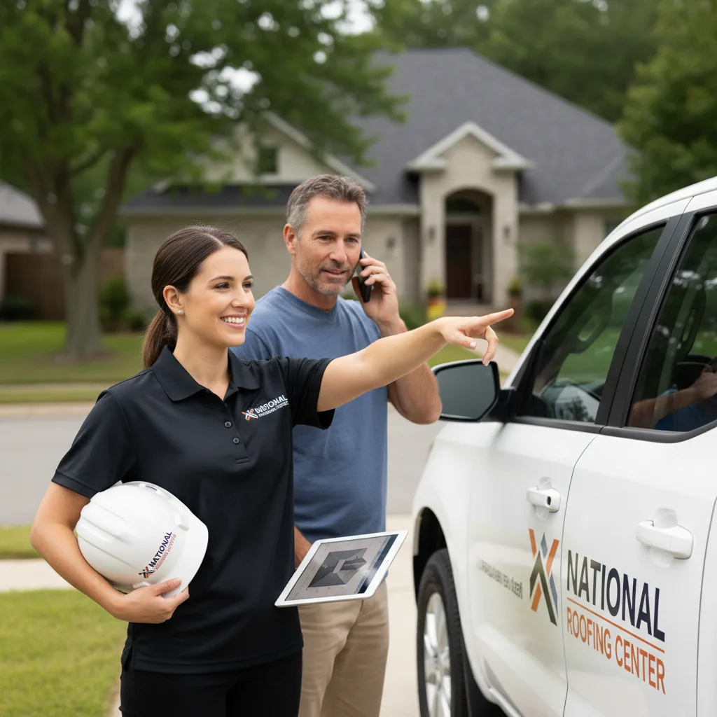 National Roofing Center customer support in Roulette